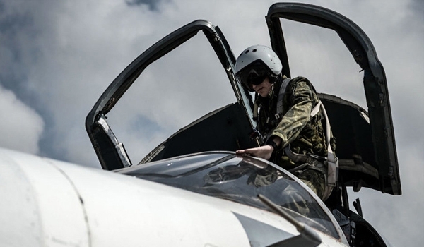 Russian Fighter Jet in Syria