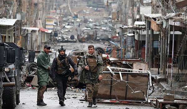 Iraqi Forces in Mosul