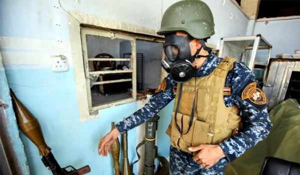 Chemical weapon gas weapon