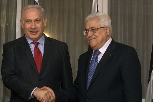 محمود عباس و نتانیاهو