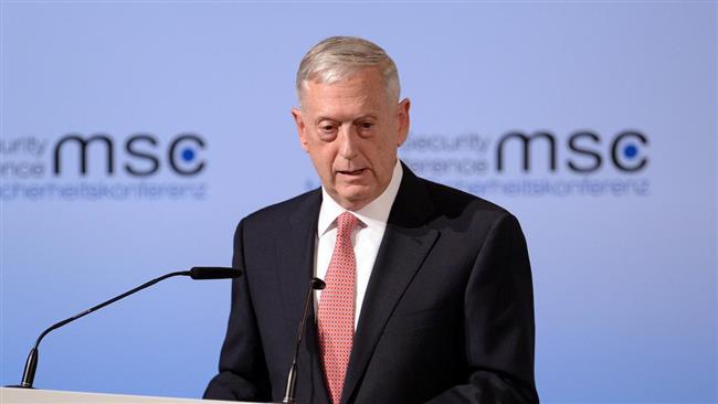 US Defense Secretary James Mattis