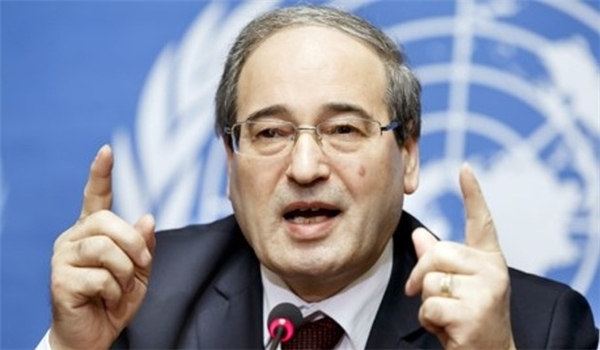 Syria Deputy Foreign Minister Faisal Al-Mikdad