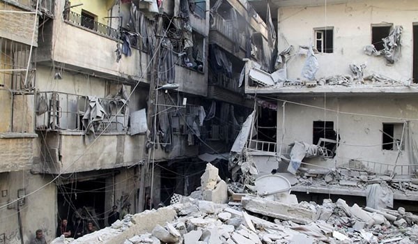 Bomb Air Raid Destruction