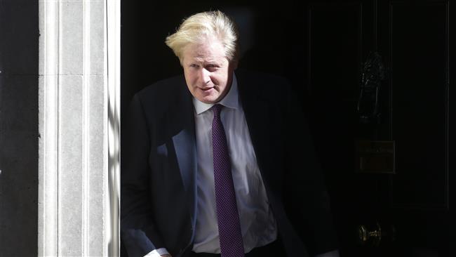 British Foreign Secretary Boris Johnson.