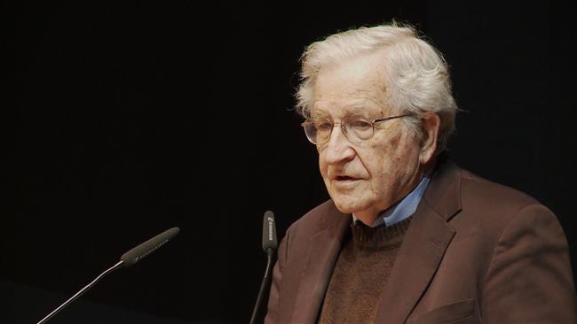 Leading American political analyst and philosopher Noam Chomsky