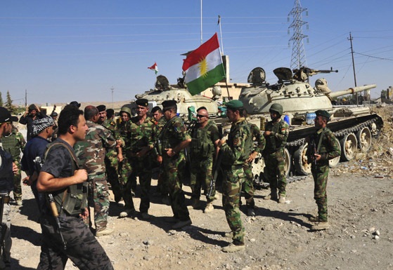 Kurdish Fighters in Syria