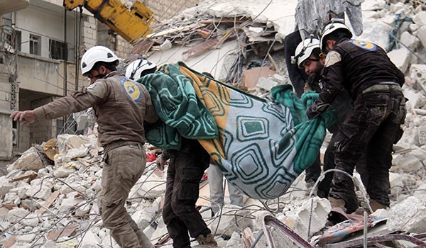 White helmets in Syria