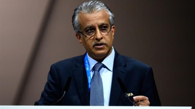 The Bahraini president of the Asian Football Conference (AFC), Bahraini Shaikh Salman bin Ebrahim Al Khalifa (seen), has hailed the FIFA Council’s decision to have Bahrain host the 67th FIFA Congress in May, 2017. (File photo)