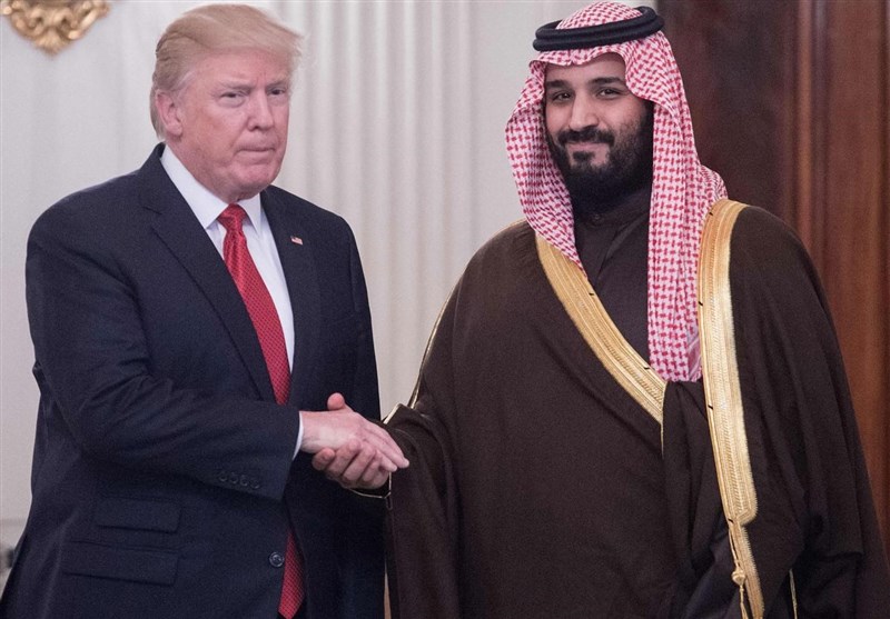 عربستان و آمریکا ترامپ و بن سلمان