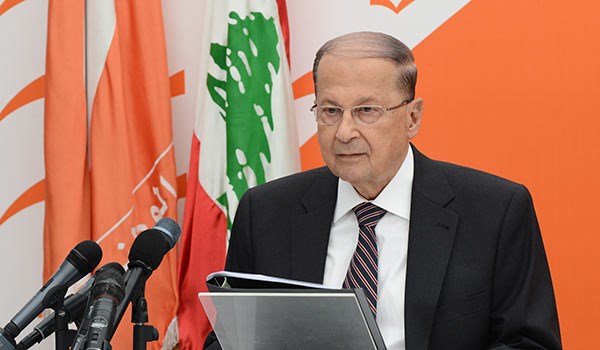 Lebanese President Michel Aoun