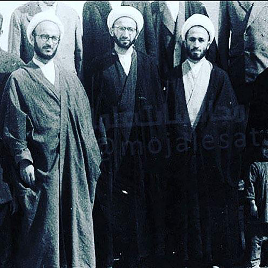 حضرات آیات سبحانی، نوری همدانی و مکارم شیرازی در جوانی