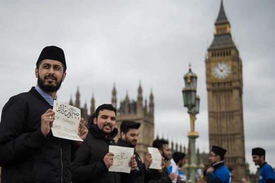 مسلمانان لندن حملات تروریستی را محکوم کردند