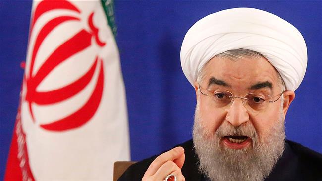 Iranian President Hassan Rouhani (Photo by AFP)
