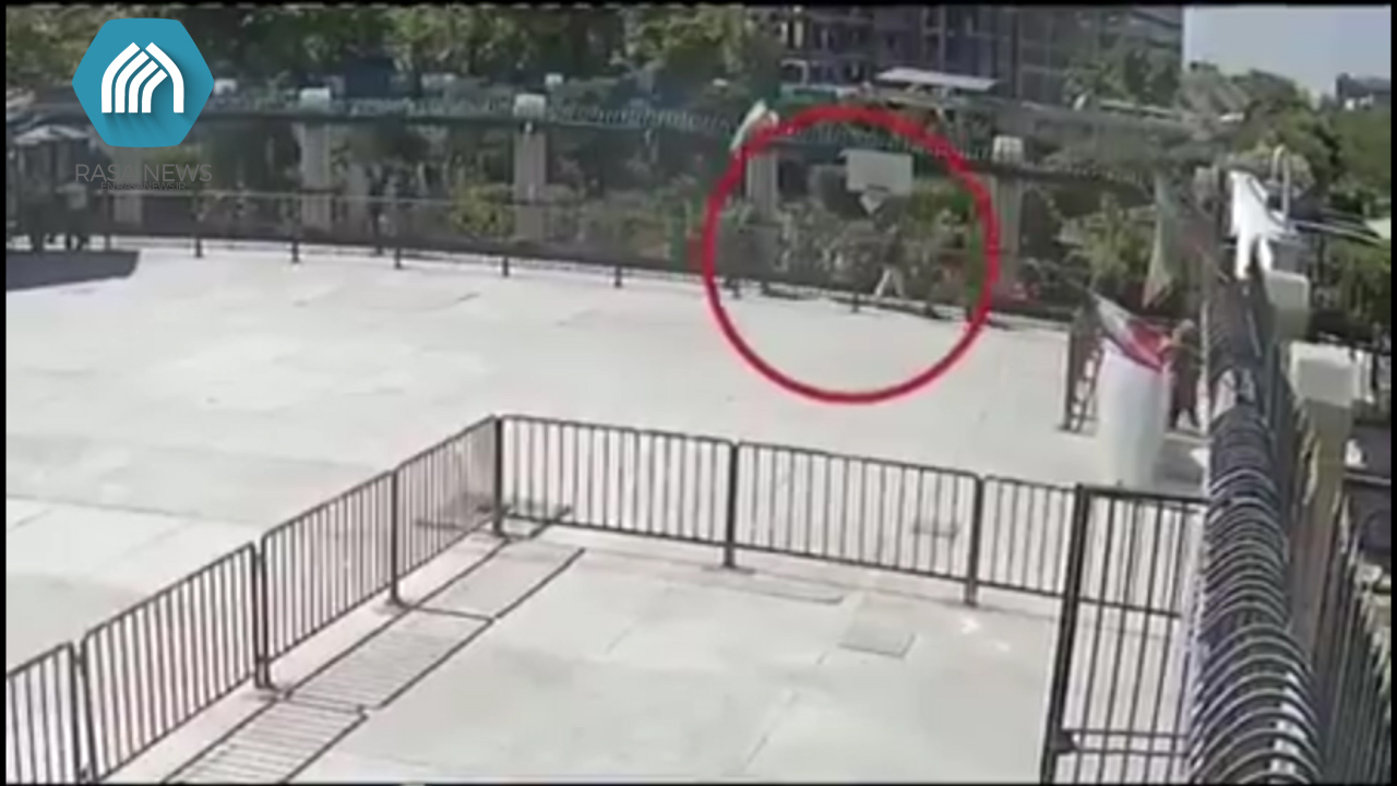 CCTV footage of ISIS terrorists entering Iran