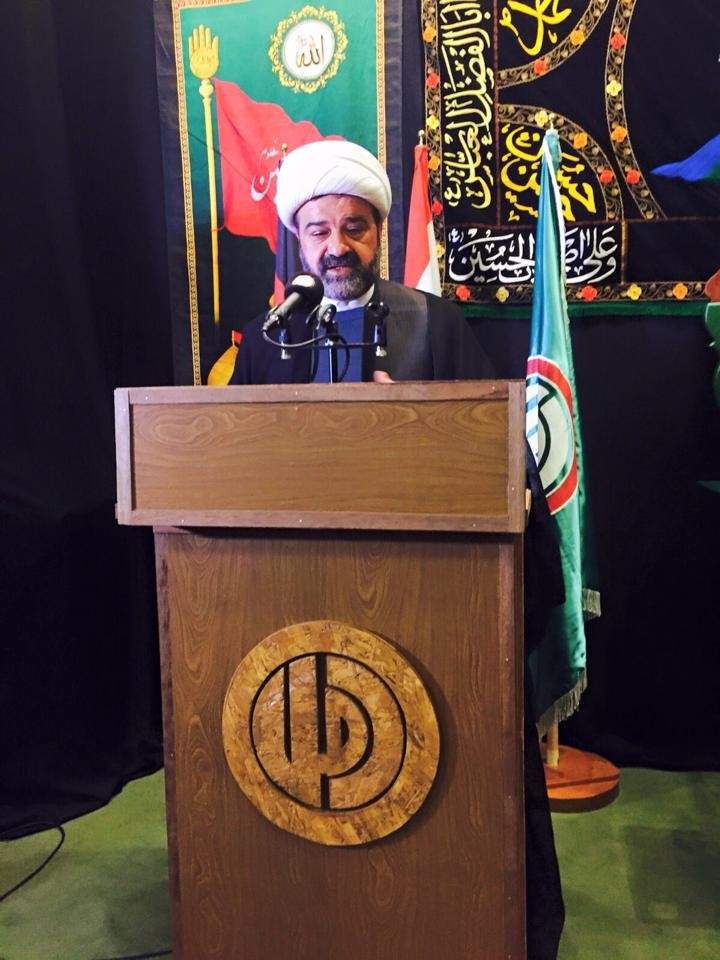 شیخ حسن عبدالله مسؤول فرهنگی جنبش امل لبنان