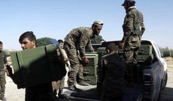 US Arming Kurds in Raqqa