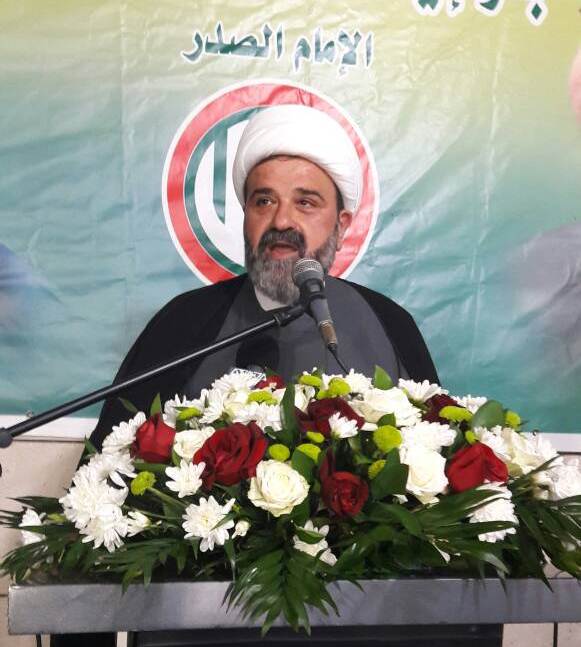 شیخ حسن عبدالله مسؤول فرهنگی جنبش امل لبنان