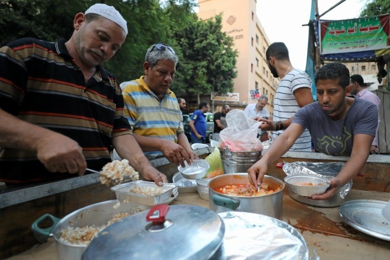 افطار مشترک مسیحیان و مسلمانان در مصر