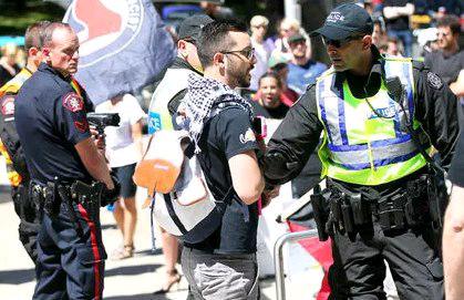تظاهرات ضد اسلام ستیزی در کانادا