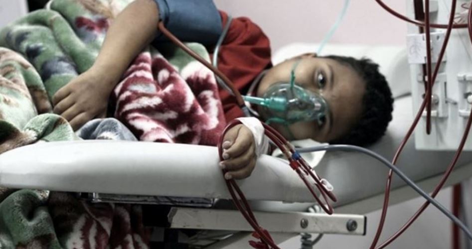 کودک بیمار غزه