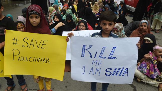 Pakistani Shia Muslims stage a protest against the killing of their community members in a twin bombing in Lahore on June 28, 2017. (Photo by AFP)