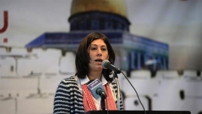 Prominent Palestinian lawmaker and human rights campaigner Khalida Jarrar (File photo)