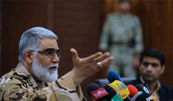 Lieutenant Commander of the Iranian Army Brigadier General Ahmad Reza Pourdastan