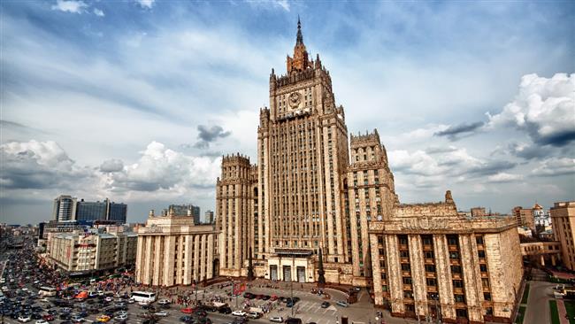 The Russian Foreign Ministry building in Moscow