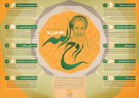 اینفوگرافیک/ ۱۰ نکته مهم از صفات امام خمینی