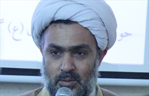 حجت الاسلام سیفیان مدیر مدرسه علمیه امام صادق گناوه