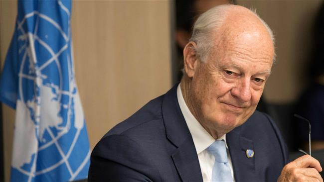 United Nations Special Envoy for Syria Staffan de Mistura