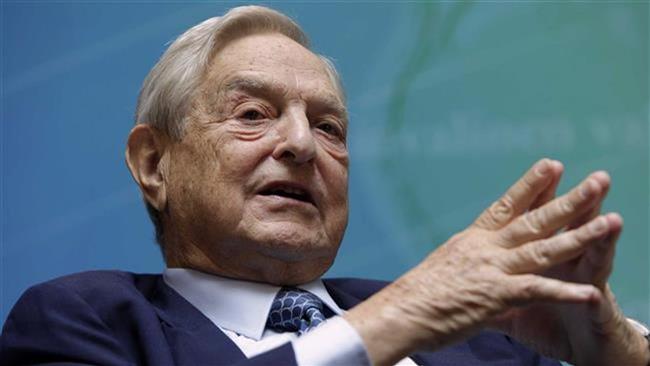 US billionaire George Soros (file photo)