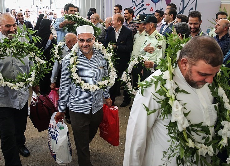 عودة أكثر من ۵ آلاف حاج إيراني