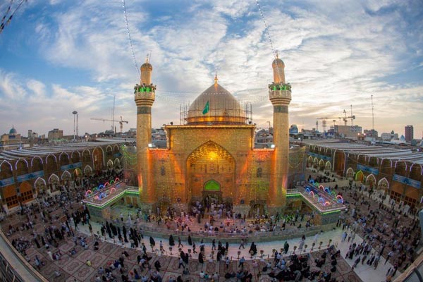 مرقد أمير المؤمنين علي أبن ابي طالب