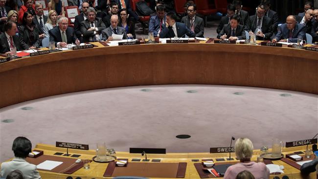UN Security Council convenes a meeting at the UN headquarters in New York on September 21, 2017. (Photo by AFP)