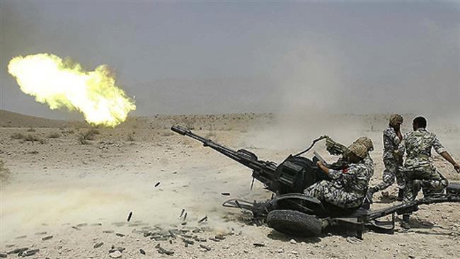 File photo of a military drill held by Iran’s Islamic Revolution Guards Corps