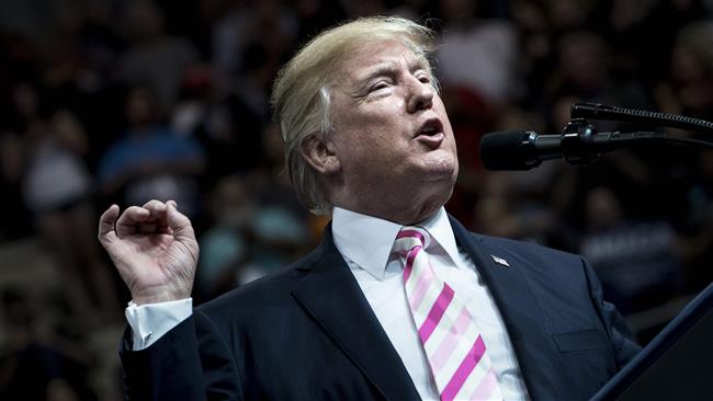US President Donald Trump (Photo by AFP)
