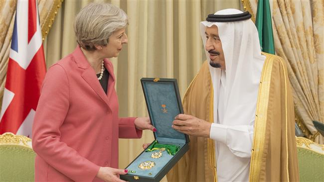 A handout picture provided by the Saudi Royal Palace shows Saudi Arabia