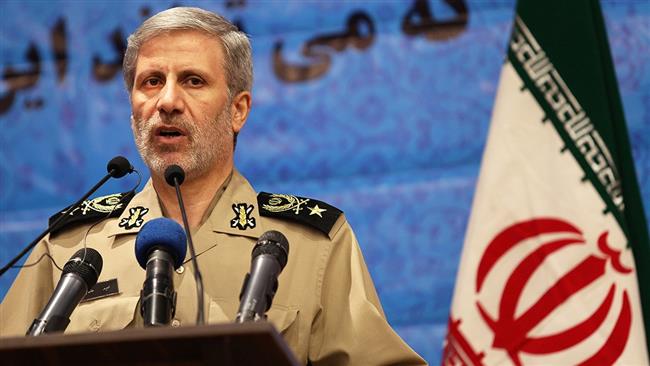 Iranian Defense Minister Brigadier General Amir Hatami (file photo)