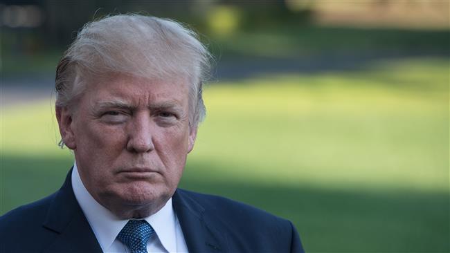 US President Donald Trump speaking to the press at the White House in Washington, DC, September 24, 2017. (Photo by AFP)