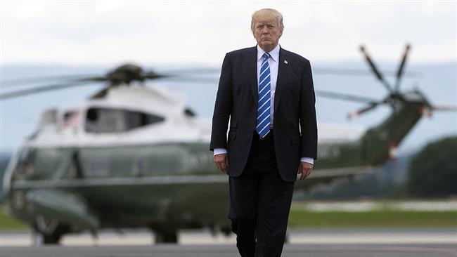 US President Donald Trump is planning to accelerate American weapons sales abroad. (Photo by AFP)