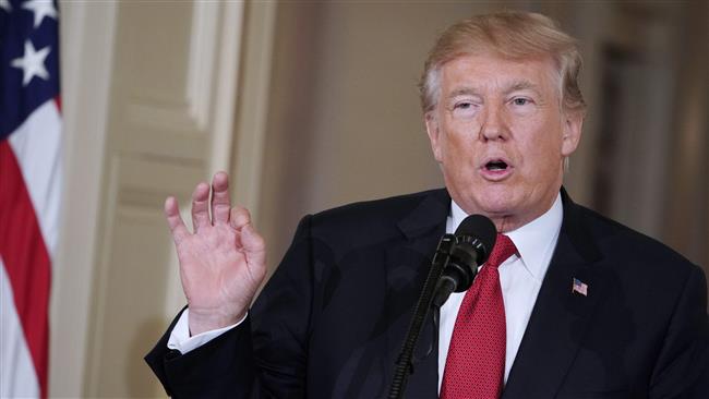 US President Donald Trump speaks in the East Room of the White House on October 12, 2017 in Washington, DC. (AFP photo)