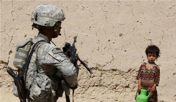 US army soldier in Afghanistan