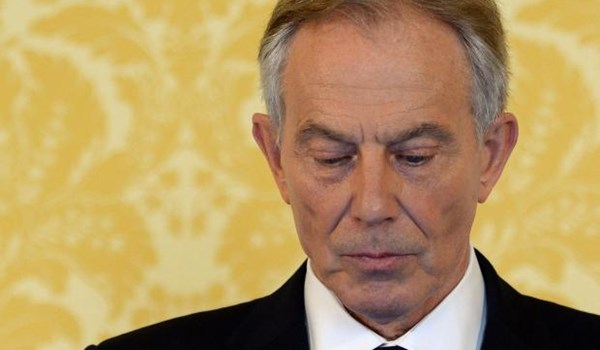 Former UK Prime Minister Tony Blair