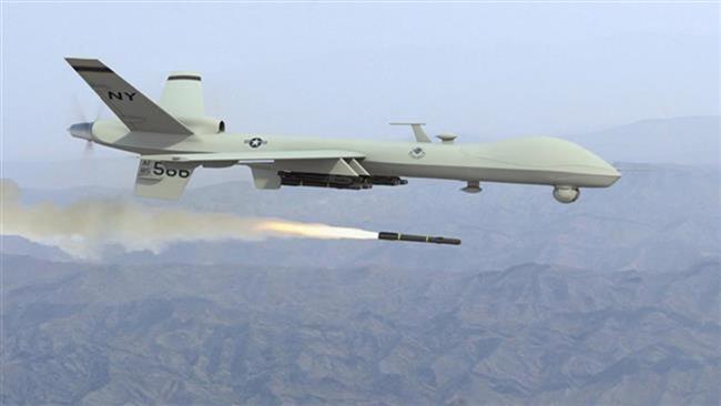 This file photo shows a Predator drone used primarily by the United States Air Force and Central Intelligence Agency for assassination operations in remote regions.