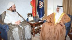 شیخ محسن العصفور و حمد آل خلیفه