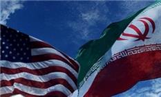 پرچم های ایران و آمریکا