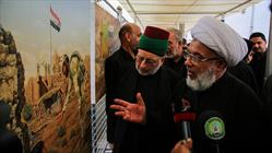 حجت الاسلام شیخ عبدالمهدی کربلایی نماینده حضرت آیت الله سیستانی و تولیت شرعی آستان مقدس حسینی