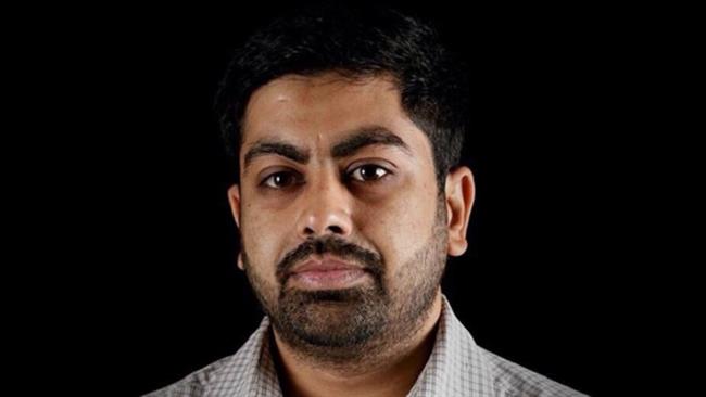 Imprisoned blogger Ali al-Mearaj (Photo via Twitter)