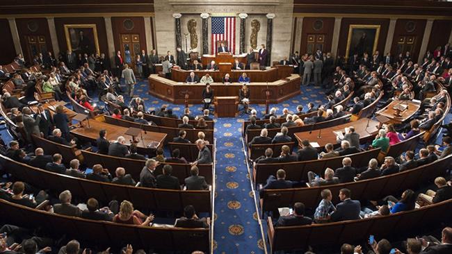 The US House of Representatives in session (file photo)